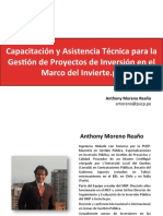 17.07.2017 Gestion de Proyectos de Inversión Invierte - Pe