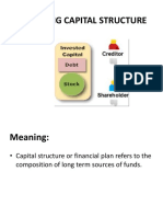 Designing Capital Structure