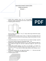 Soal Dan Jawaban LKPD Kubus Dan Balok
