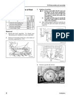 Desmontaje Mando Final D155AX-6