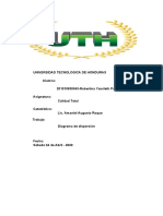 Diagrama de Dispercion Calidad Total