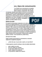 Los Modelos y Tipos de Comunicación