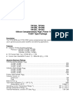 TIP33A, TIP34A TIP33B, TIP34B TIP33C, TIP34C Silicon Complementary High Power Transistors TO247 Type Package
