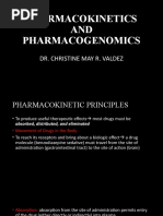 Pharmacokinetics and Pharmacogenomics