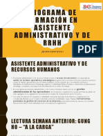 Programa de Formación en Asistente Administrativo - Sesión 3