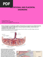 Gestational and Placental Disorders