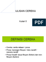 Penulisan Cereka