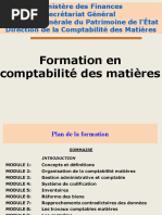 Support de Formation - en Comptabilité Des Matière - DRFM-2020-vf22-06-20