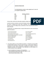 Taller de Nivelación 1. Planeación Agregada