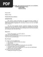 Commercial Cooking NCIII: Plan and Prepare Food For Ala Carte and Buffets Training Duration: 2O Hours Study Guide Blended Learning