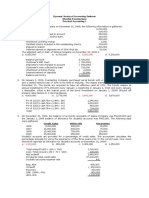 Dynamic Society of Accounting Students Monthly Examinations Practical Accounting 1