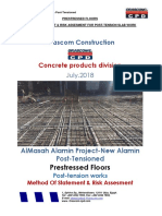 Almasah Alamin Project - Post-Tensioned Method Statment