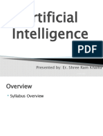 Artificial Intelligence: Presented By: Er. Shree Ram Khaitu