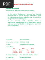 IC Fabrication