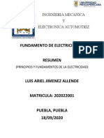 Principios y Fundamentos de La Electricidad