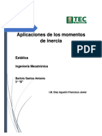 Aplicaciones de Los Momentos de Inercia PDF