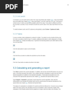 5.3 Calculating and Generating A Report: 5.2.3 Unit Switch