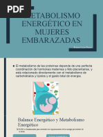 Metabolismo Energético en Mujeres Embarazadas