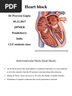 Heart Block: DR Praveen Gupta 05.12.2017 Jipmer Pondicherry India CLT Students Class