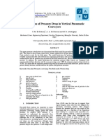 Prediction of Pressure Drop in Vertical Pneumatic Conveyors