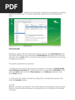 Procedure: Linux Enterprise Desktop 11', Enter 'E', Enter The Corresponding 'Start Boot' Menu