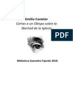 Castelar Emilio - Cartas A Un Obispo Sobre La Li