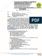 Surat Tugas Dan Jadwal Ujian