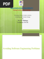 Lecture 3 Modelling and System Design