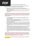 La Vida Controlada Por El Espíritu Santo