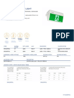 Pierlite-Director 2 Led Exit Light