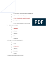 Mcq-Topic-Foundation of Linguistics