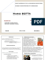 Expose Sur Mario Botta PDF