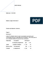 Tarea 3 de Ingles Intermedio 1