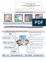 1 - Ficha de Trabalho - Greetings PDF