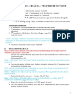 Constitutional Criminal Procedure Outline