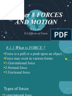 Chapter 8 FORCES AND MOTION