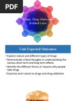 Drugs, Drug Abuse and Related Laws