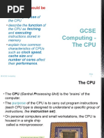 Lesson 08 - The CPU