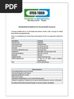 ITGI Standard Guidelines For Group Health Insurance