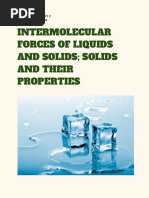 Intermolecular Forces of Liquids and Solids Solids and Their Properties PDF