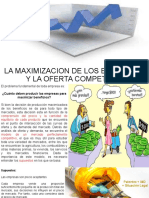 La Maximización de Los Beneficios y La Oferta Competitiva