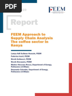 FEEM Approach To Supply Chain Analysis The Coffee Sector in Kenya