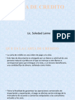 Carta de Credito