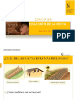 Semana 02-B PPT Ecuación de La Recta