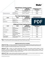 Shafer Paint Specifications