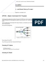 GPON - Basic Command OLT Huawei - NETWORKING - FROM.ZERO