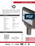 Ficha Técnica - Alumbrado Público LED DXpro 150W