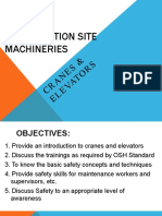 D2.2 - Construction Site Machineries - Cranes - Elev