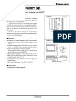 AN8021L, AN8021SB: AC-DC Switching Power Supply Control IC