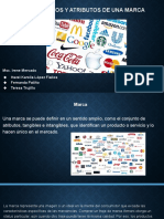 Conceptos y Atributos de Una Marca